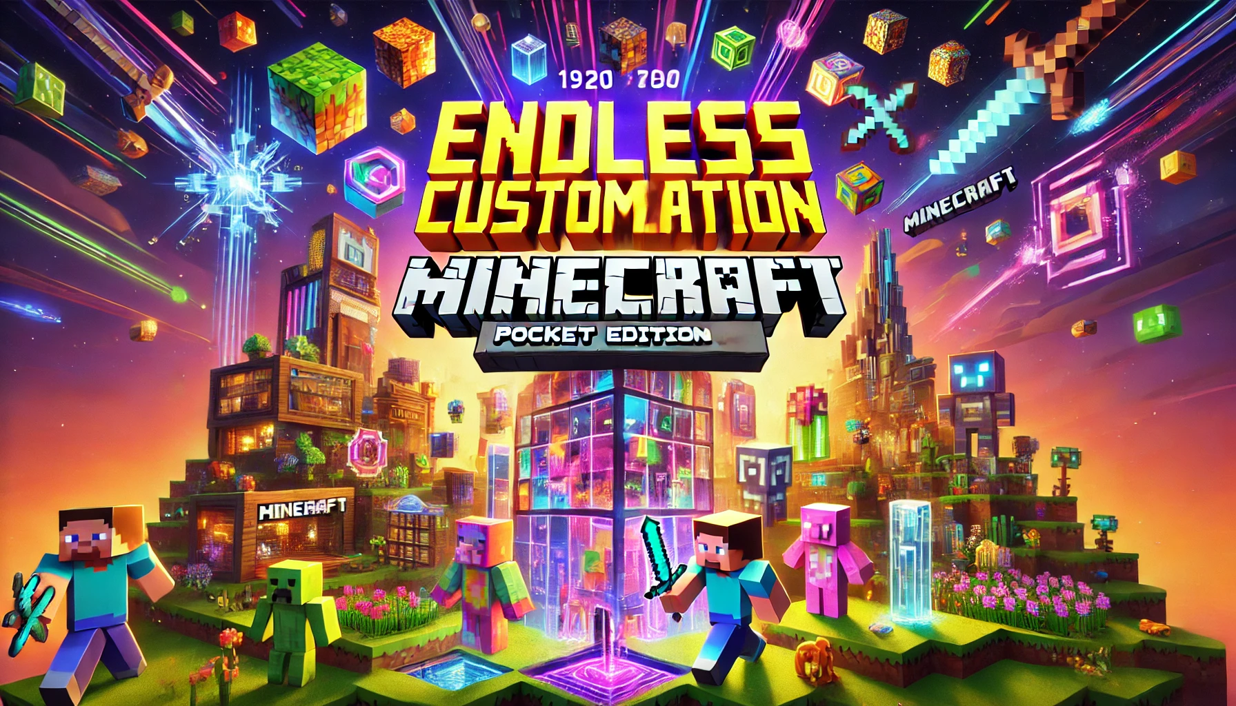 Endless Customization in Mc Pocket Edition Apk 