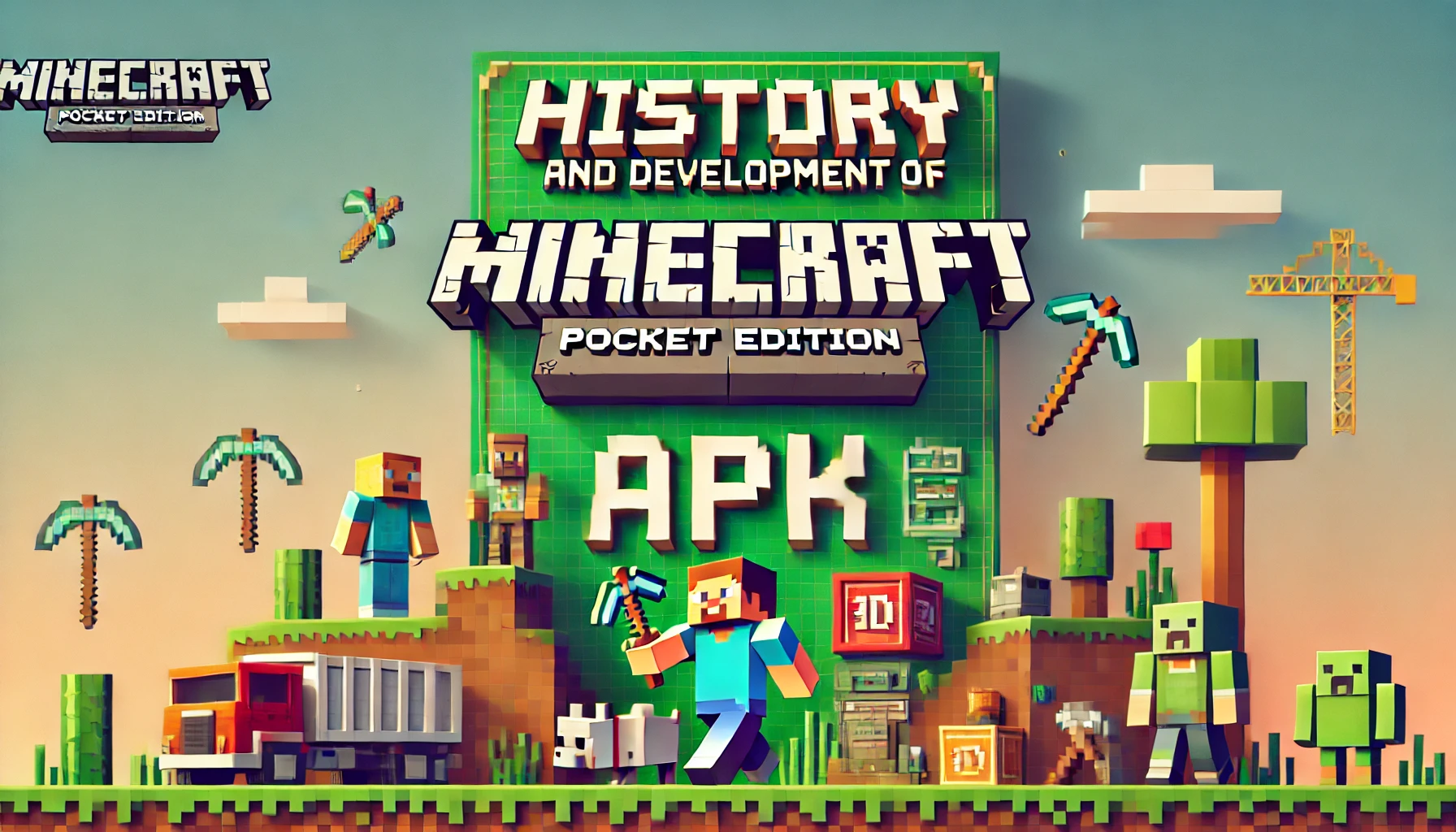 History and Development of Minecraft Pocket Edition Apk