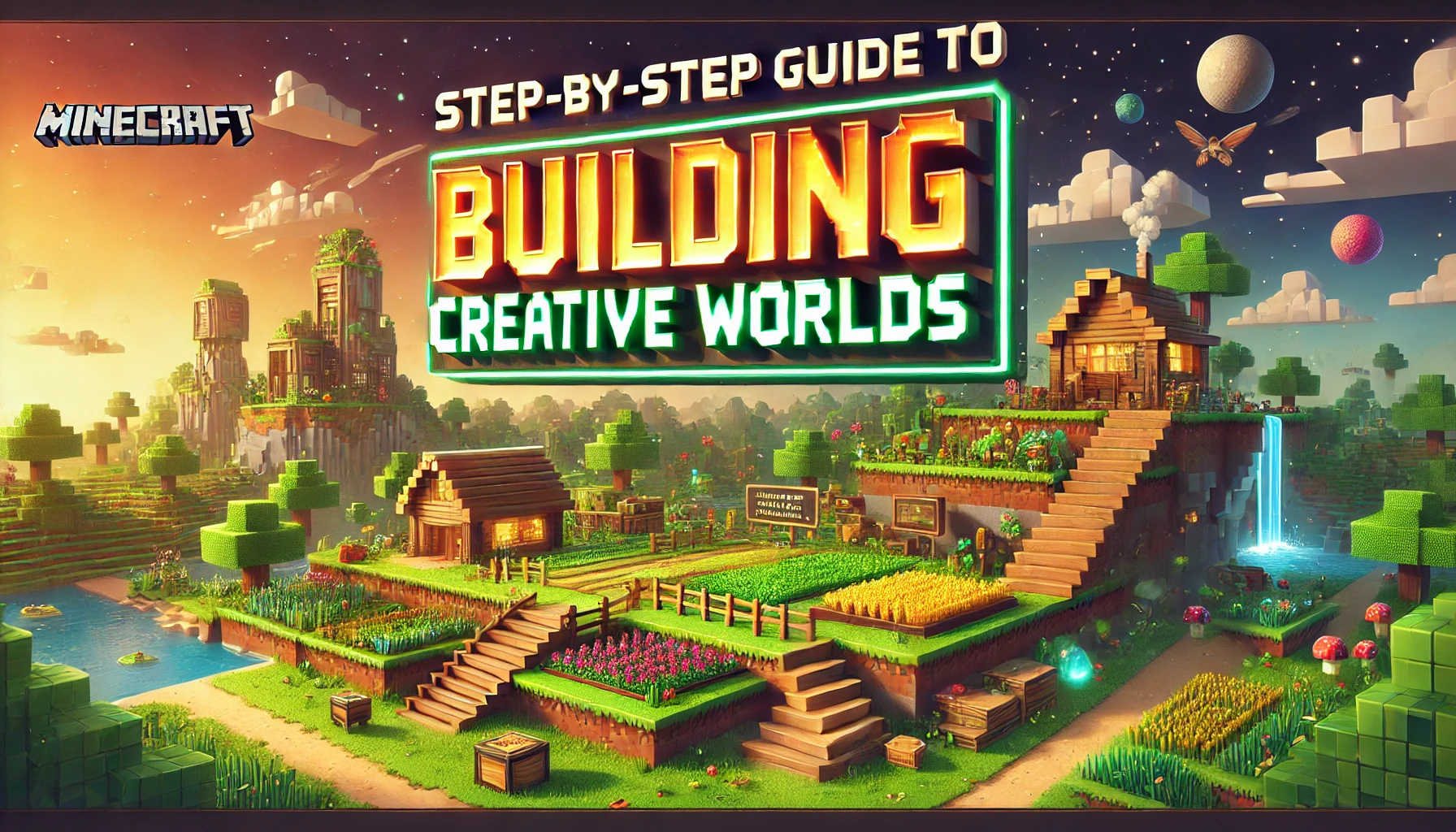 Step-by-Step Guide to Building Creative Worlds in mcpe