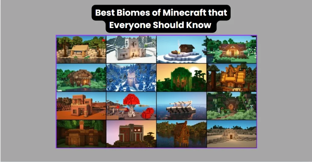 Biomes of Minecraft